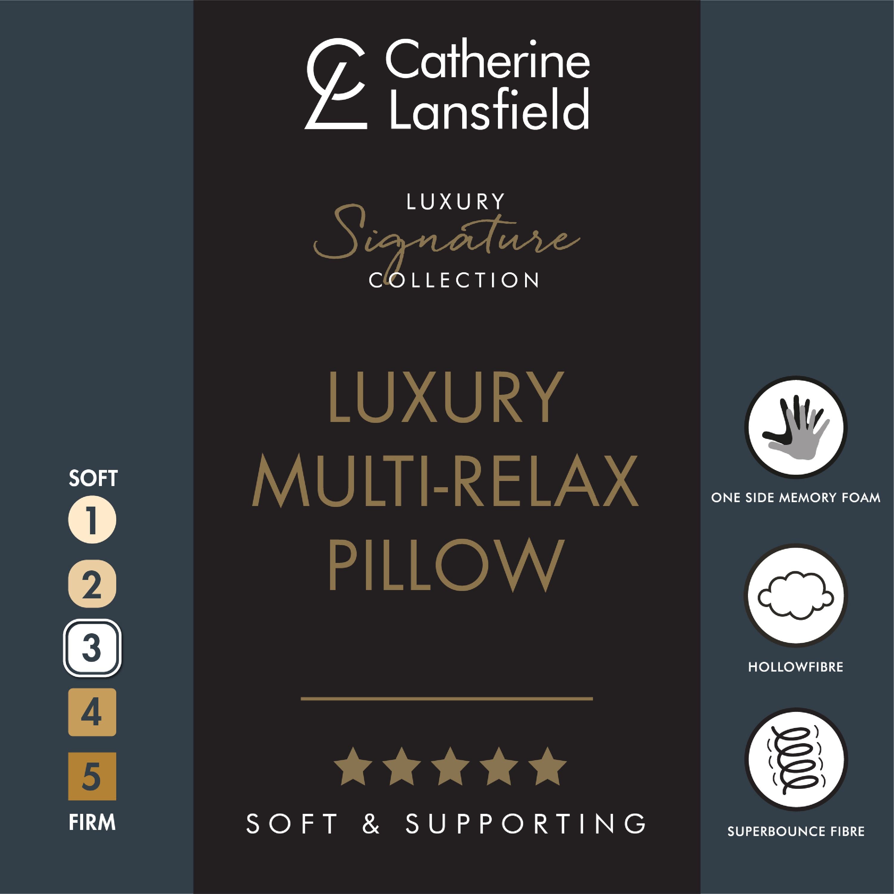 Signature Luxury Multi Relax Pillow