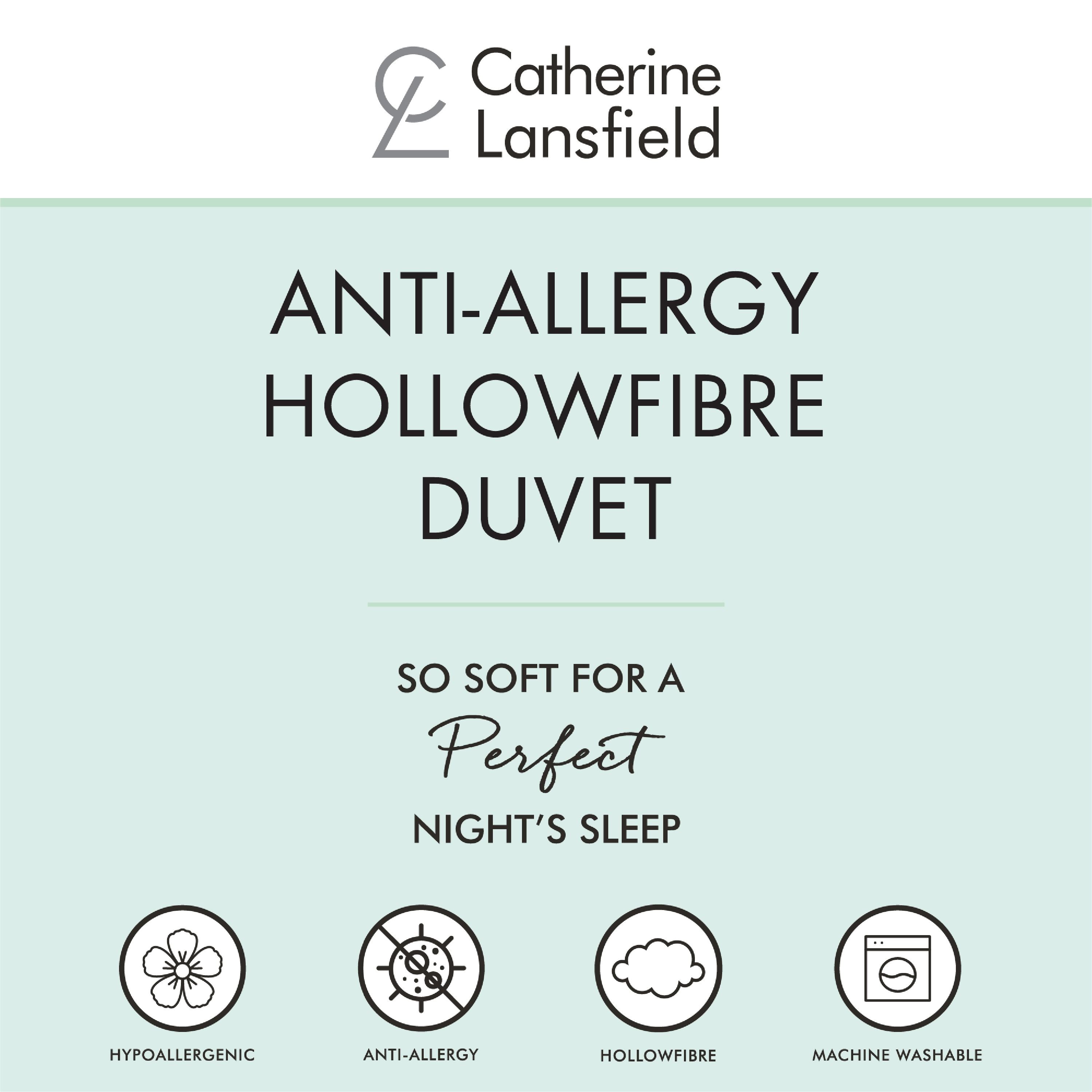 Anti Allergy 10.5 Tog Hollowfibre Duvet