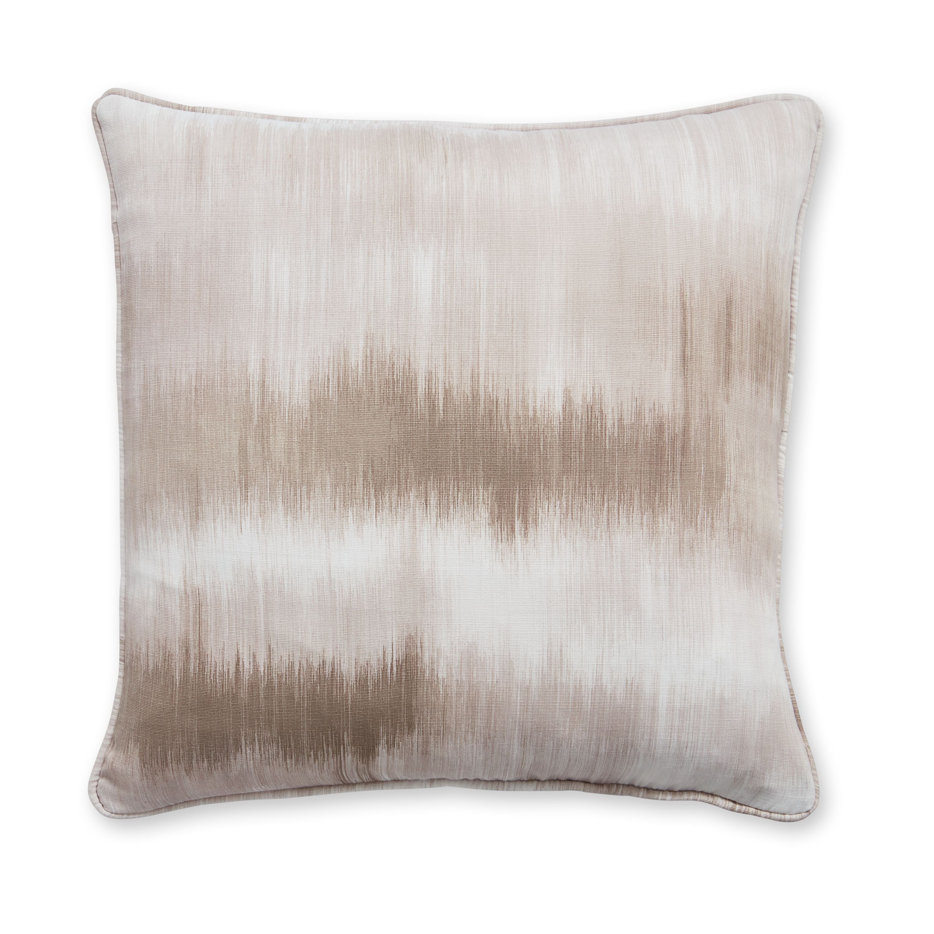 Ombre Texture Filled Cushion, Natural
