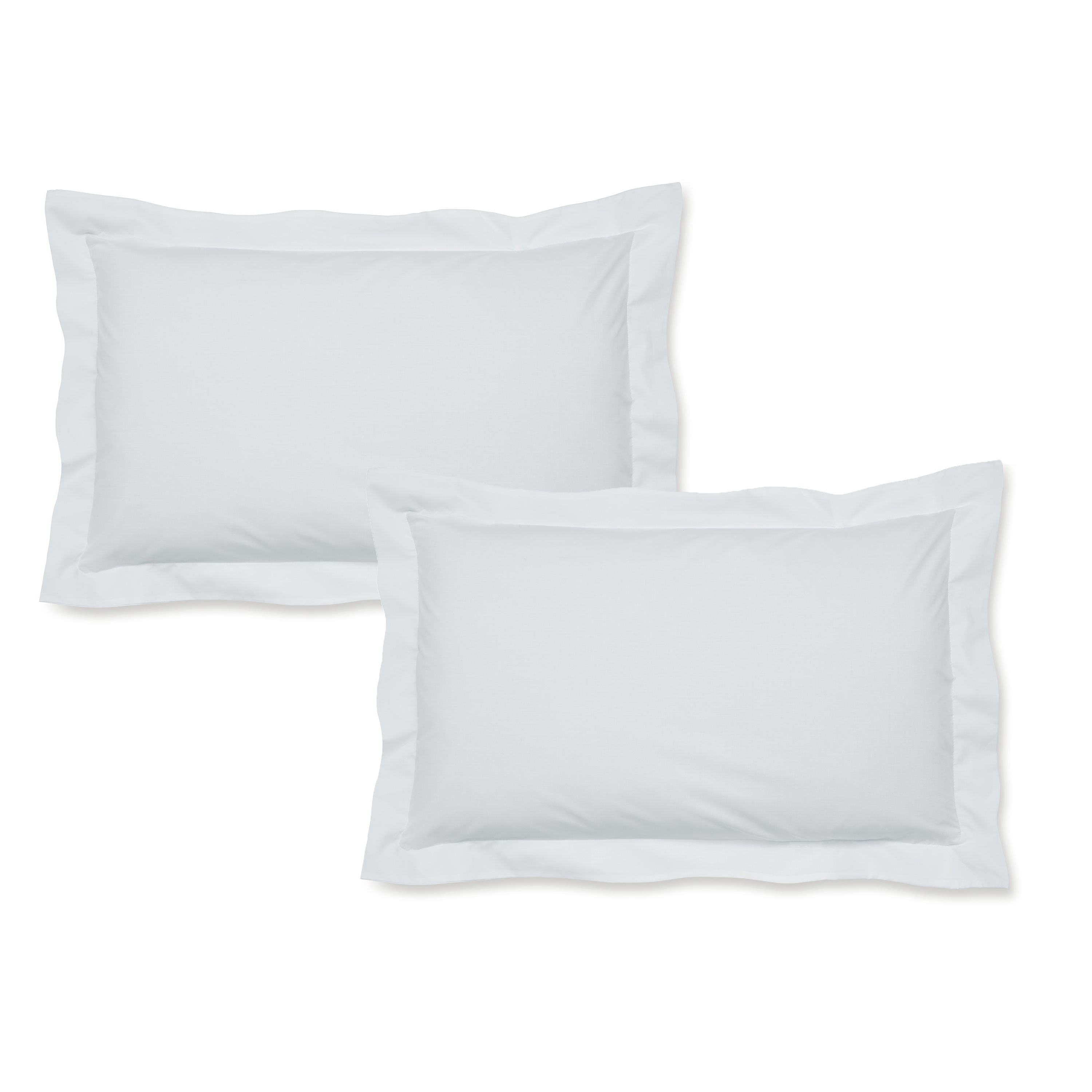 Oxford Pillowcase Pairs - White, Cream & Grey