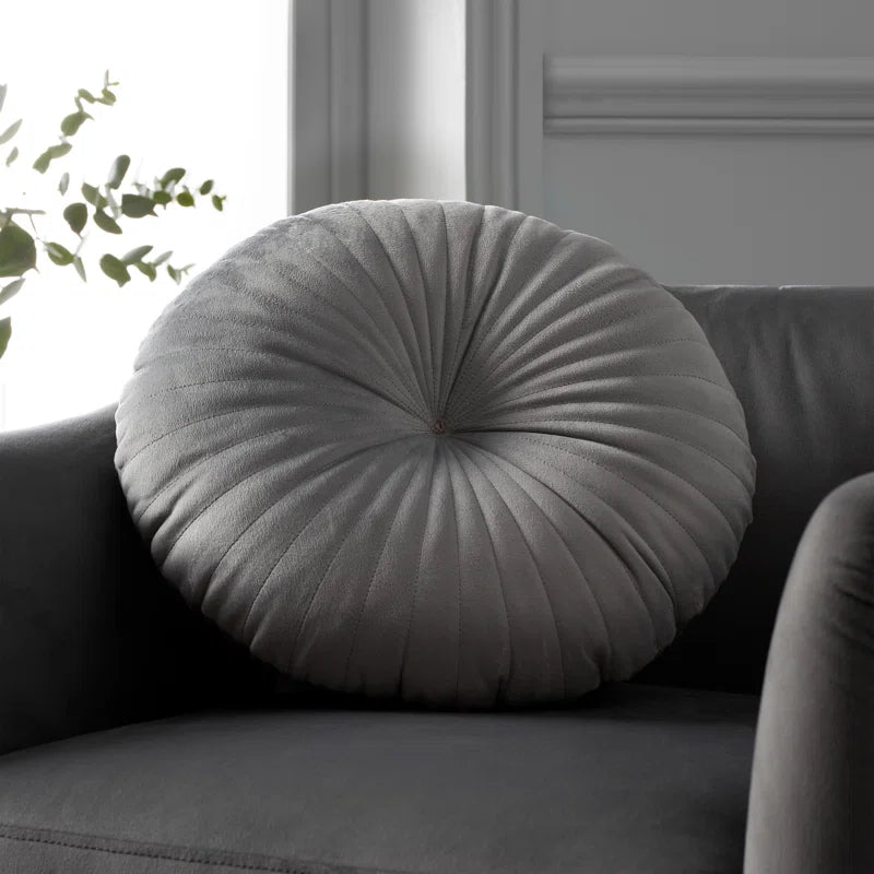 Round Circle Filled Cushion, 3 Colours