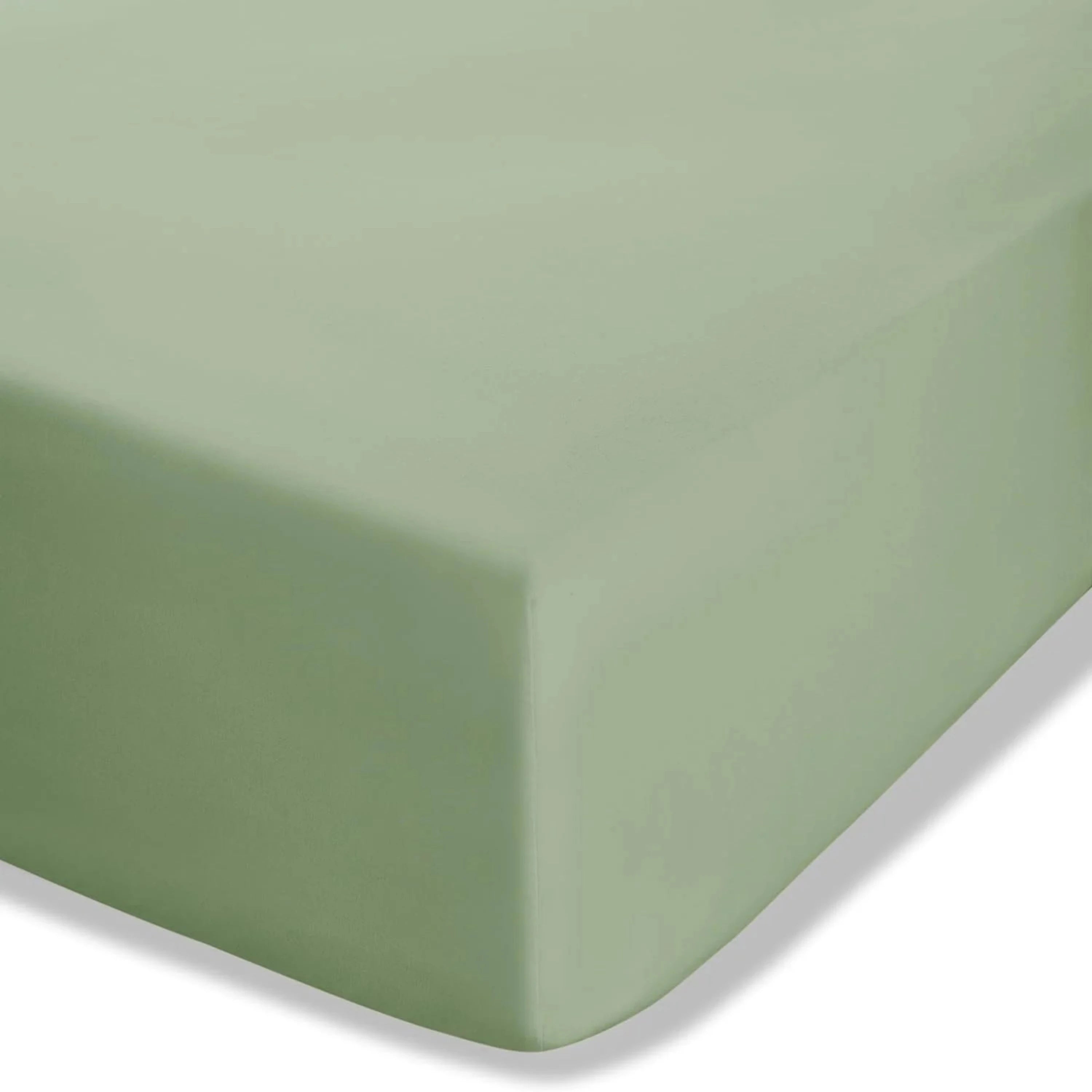 Combed Percale Non Iron Sheets, Sage Green