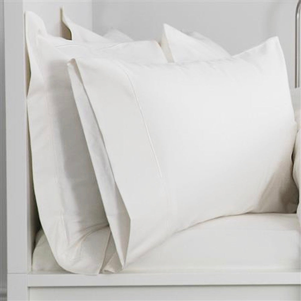Standard Housewife Pillowcase - white, ivory and cream