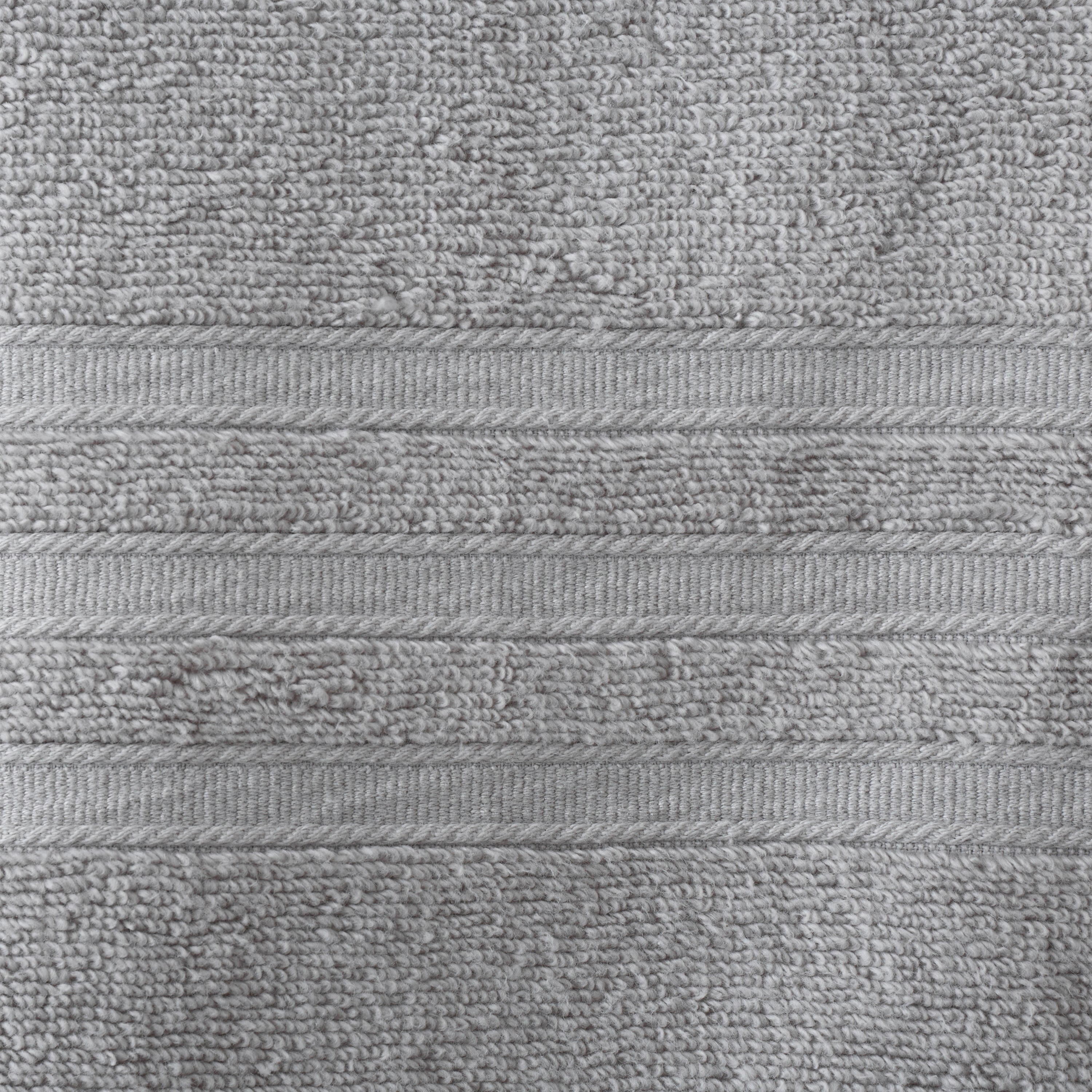 Zero Twist 100% Cotton Towels, Silver