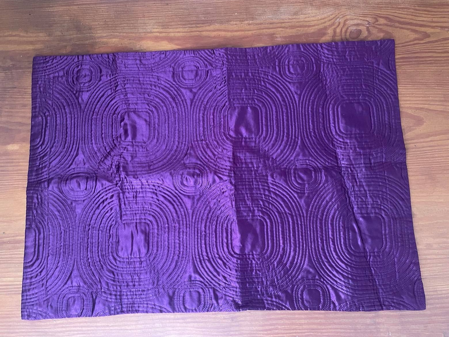 Purple Pillowsham Pair - 85 x 60cm