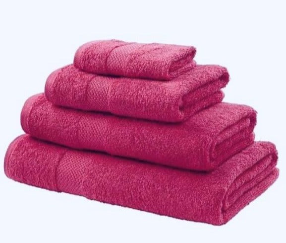 Egyptian Cotton 550g Towels in 7 Colours - 4 Sizes