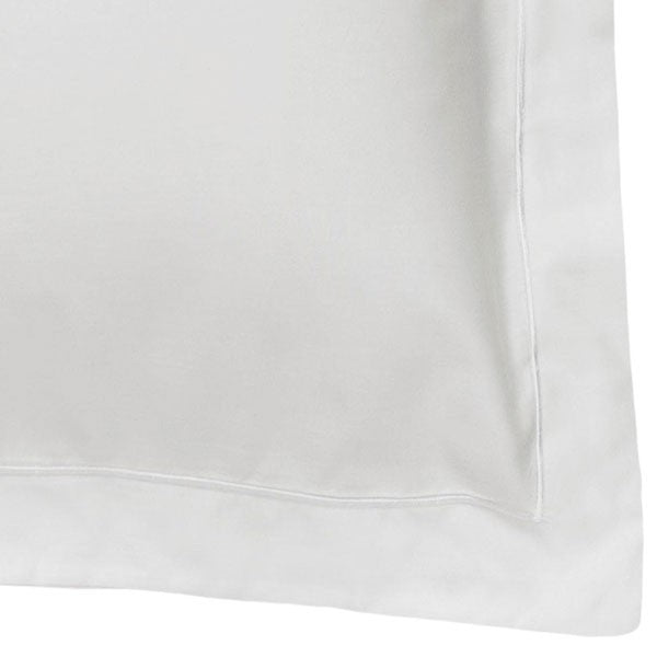 Standard and Large Oxford Pillowcase - white, ivory and cream