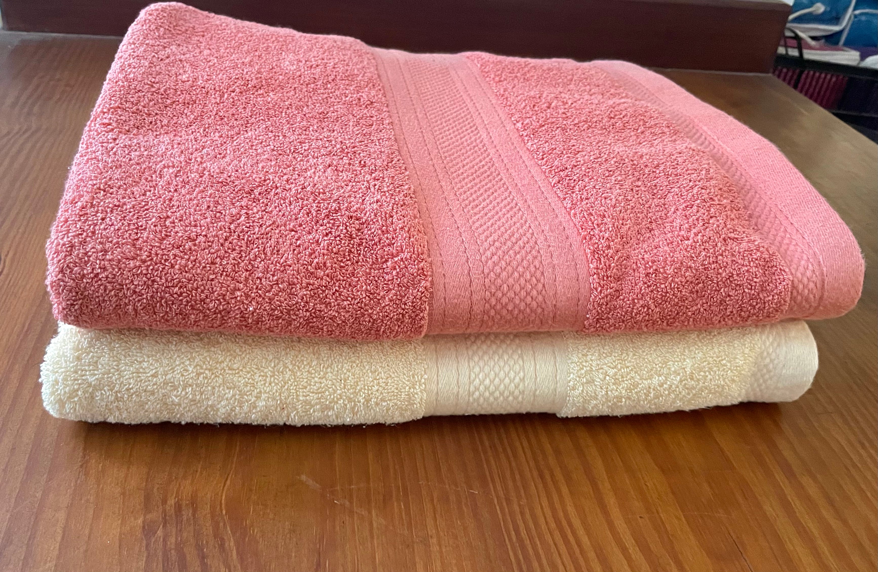 500g Cotton Towels, Bath Sheets - Priced individually