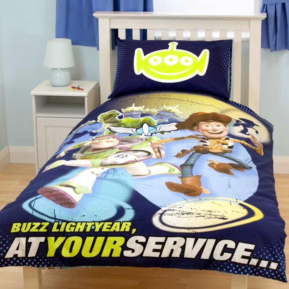 Toy Story ‘Space’ - Reversible Duvet set 90cms & Curtains