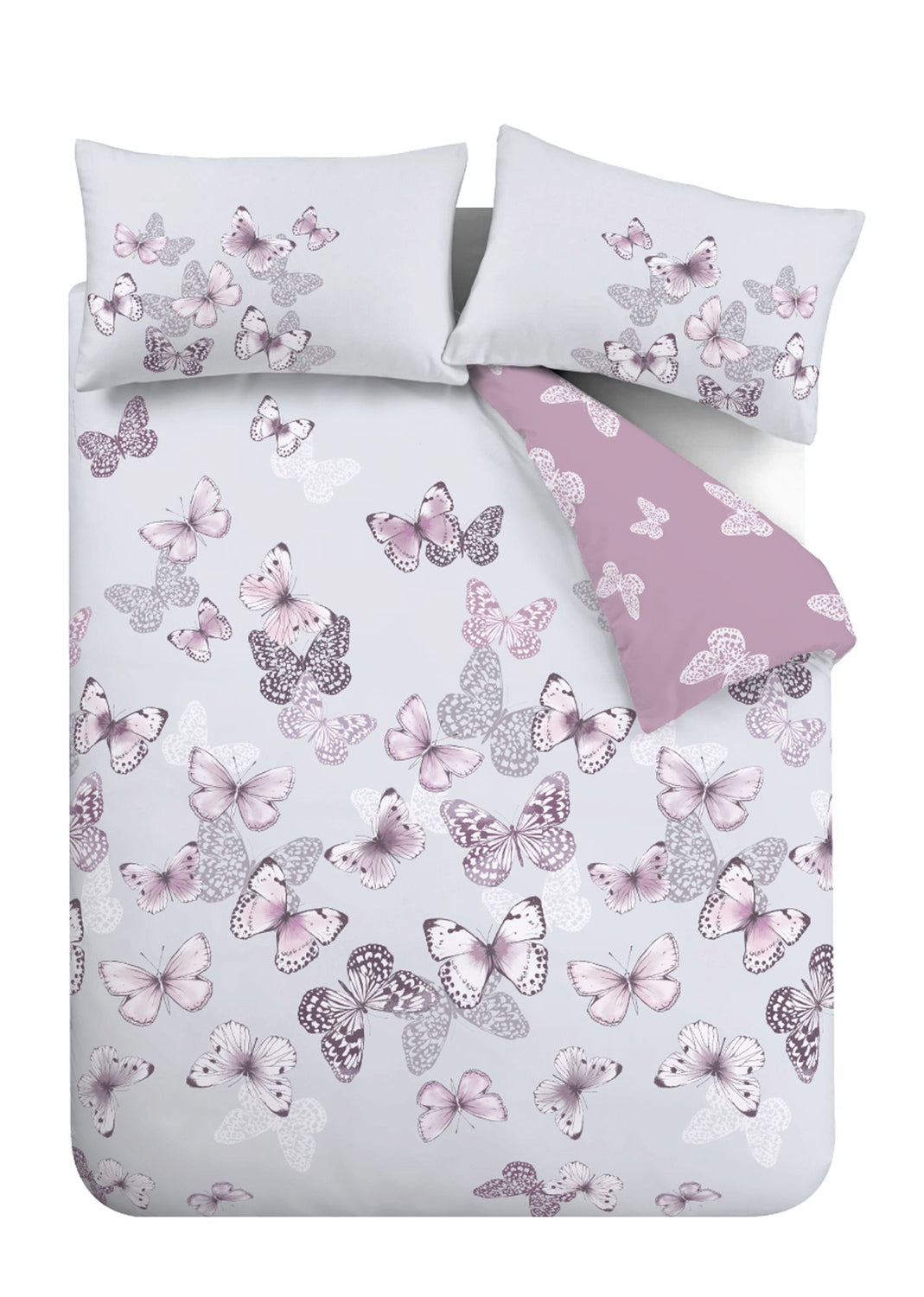 Scatter Butterfly Reversible, Heather