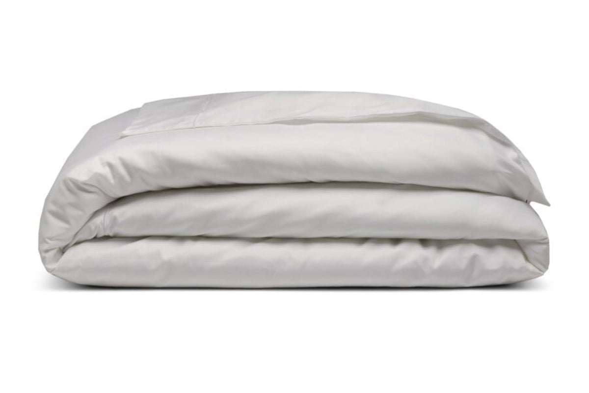 Oxford Duvet Cover - white and ivory