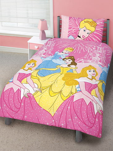 Disney, Princess ‘Shimmering’ - Duvet set, 90cms