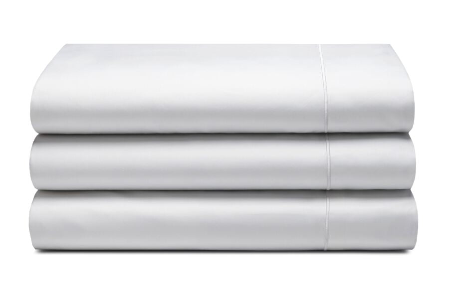 Belledorm Egyptian Cotton 1000 Thread Count Sheeting, White - King 150cms